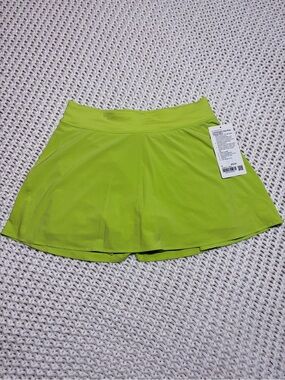 lululemon sour grape lightweight high rise tennis skirt size 8
